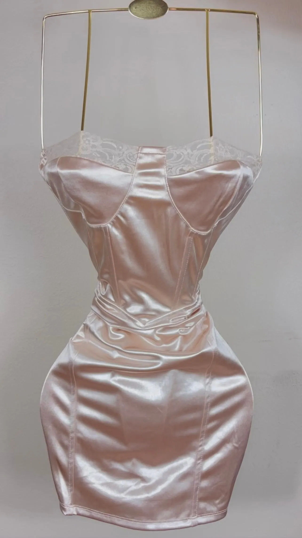 Adelina Dress - Champagne
