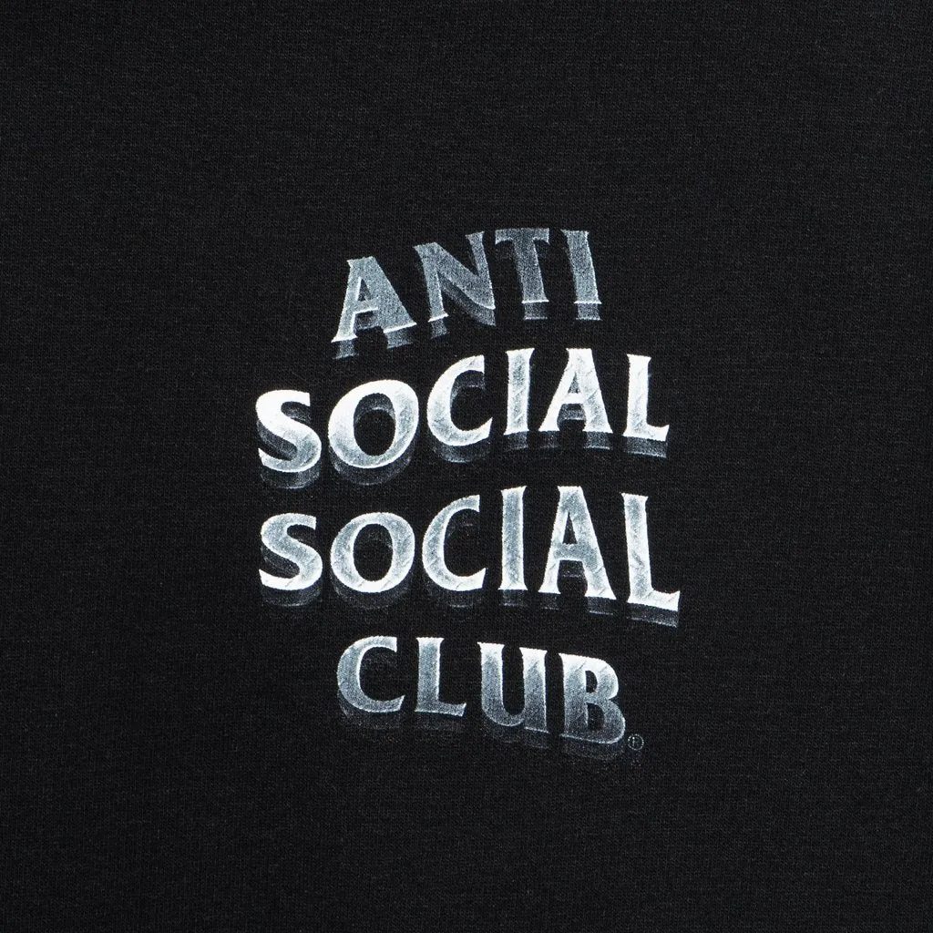 Anti Social Social Club "747K" Hoodie Black