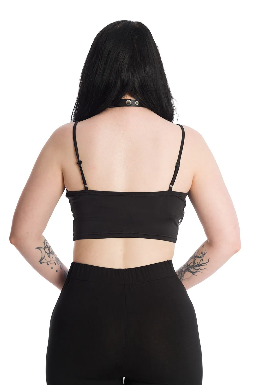 Banned Alternative Bernia Batwing Crop Top