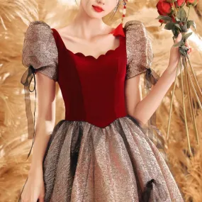 Belinda Marie's Apple Basket     Goth  Formal Prom Dress Dark Academia Kawaii Academia Y2K Cottagecore Coquette Fairycore Dollette Princesscore