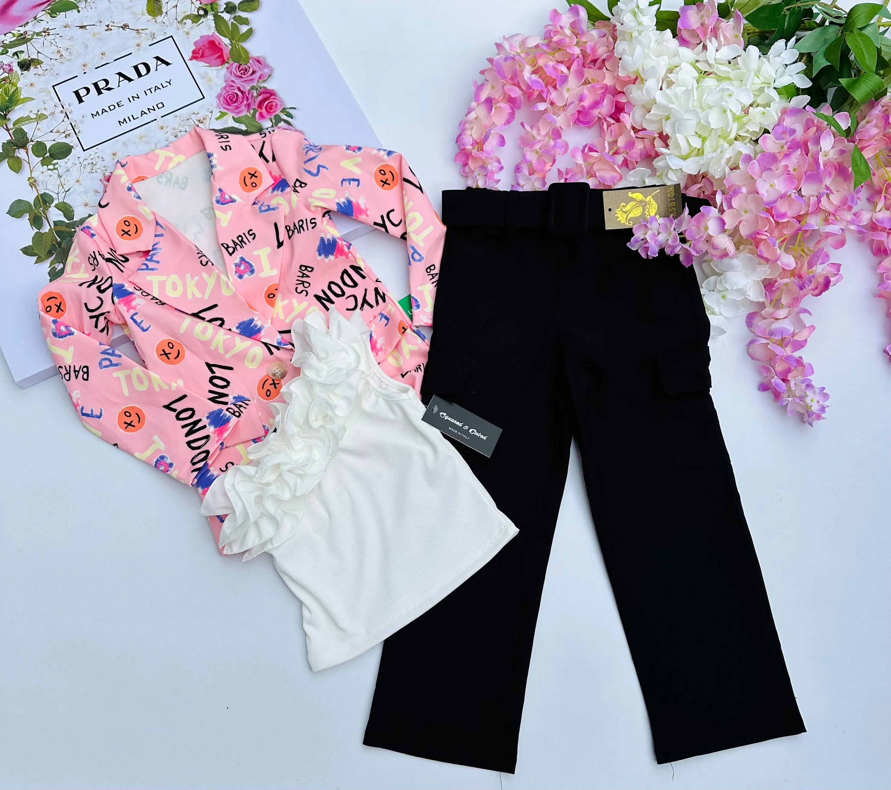Black Cargo pants