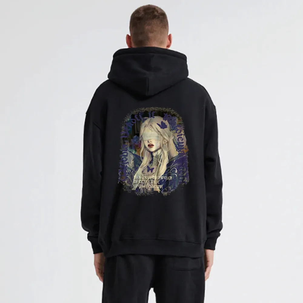 “Blindfolded Girl” Hoodie