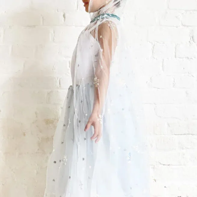 Cape Dress Up - Blue Ice Princess