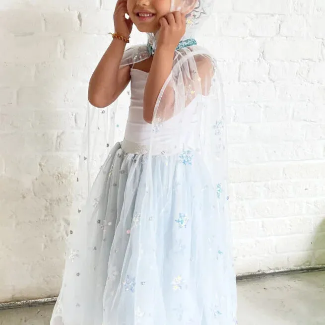 Cape Dress Up - Blue Ice Princess