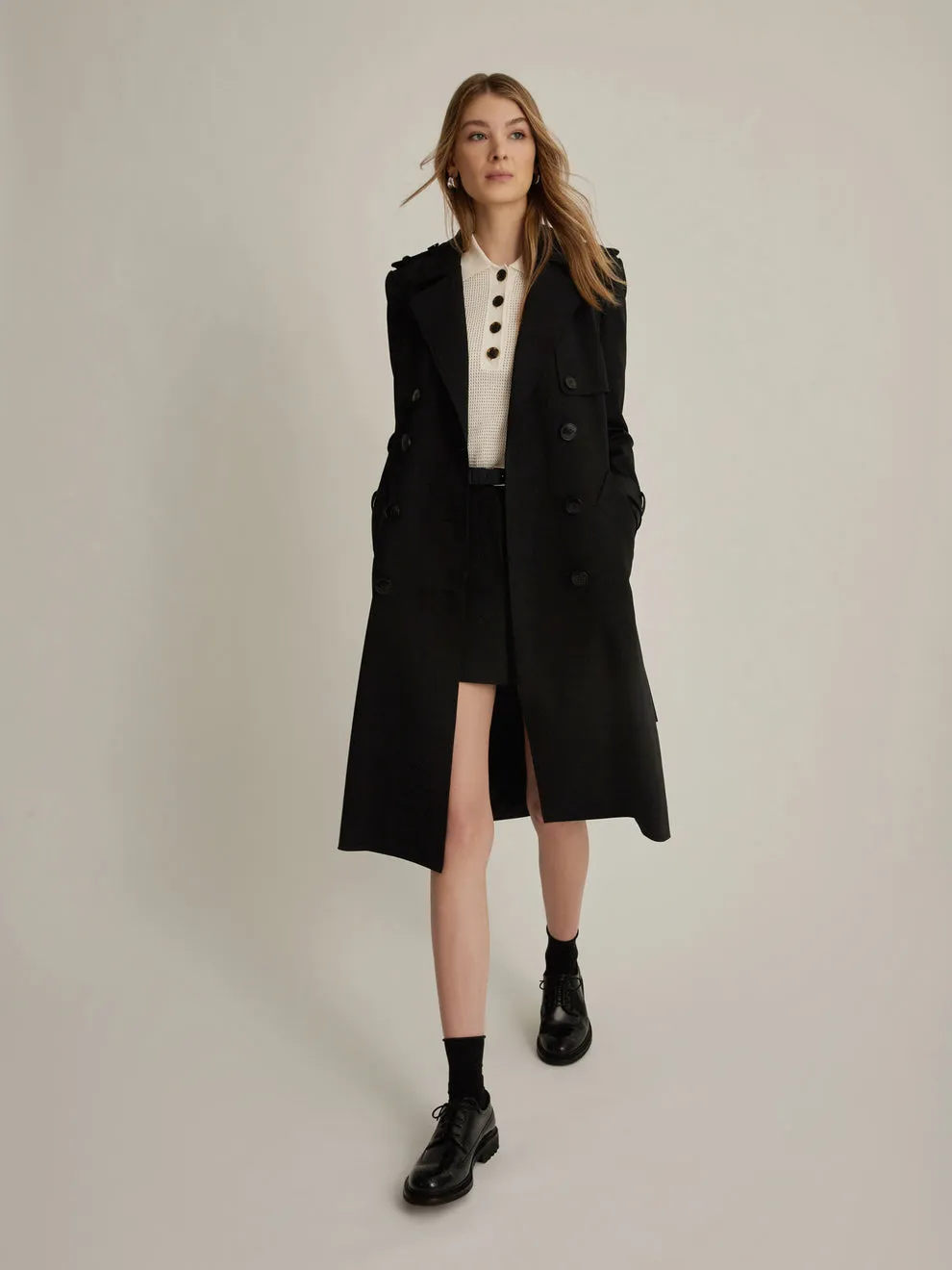 Colt Techno Trench - Black