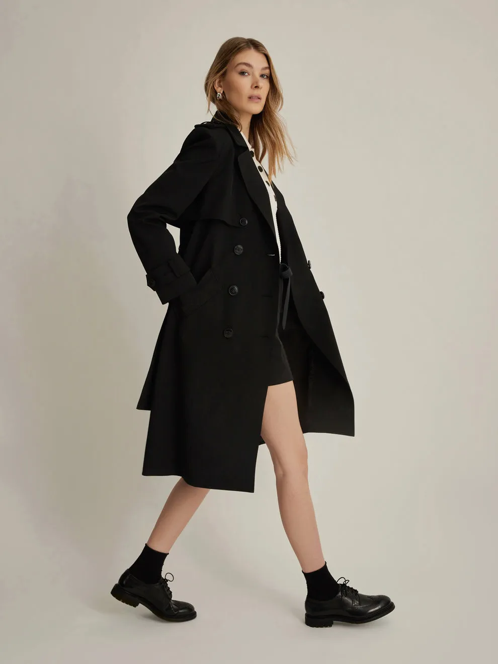 Colt Techno Trench - Black