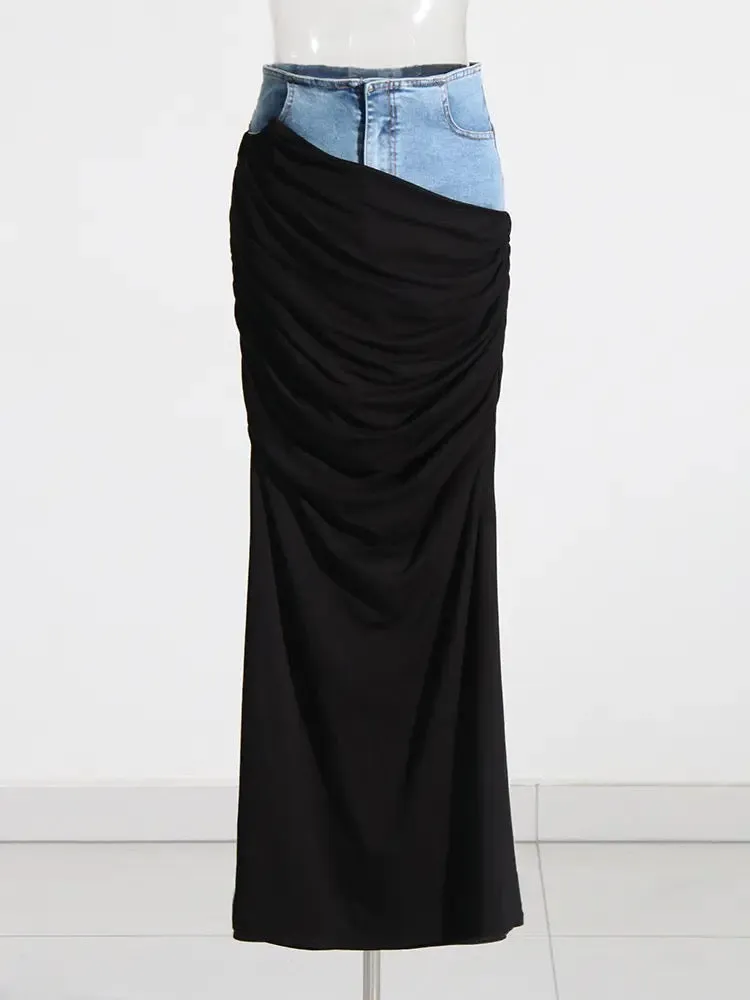 Come With Me High Waist Maxi Skirt