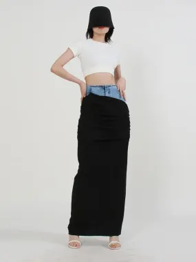 Come With Me High Waist Maxi Skirt