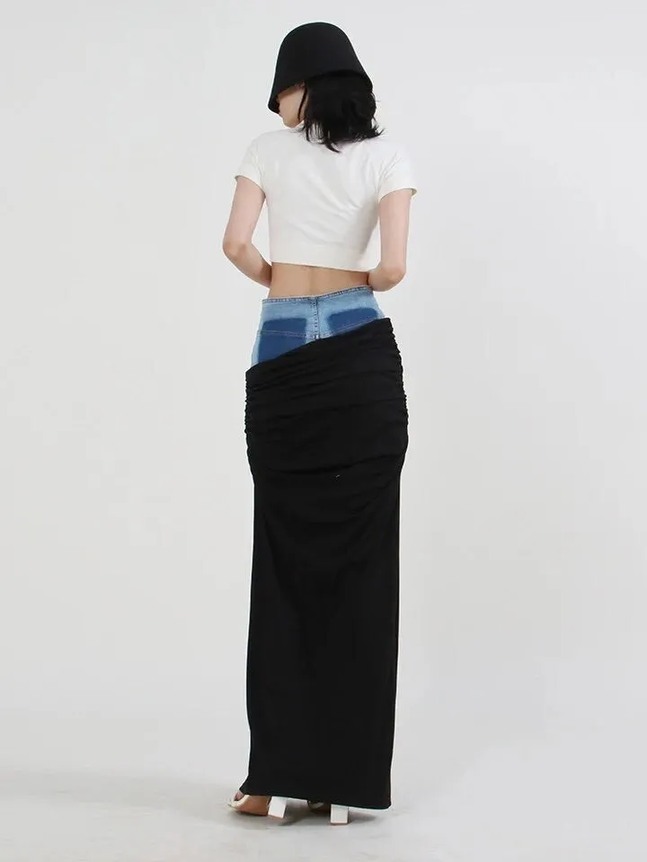 Come With Me High Waist Maxi Skirt