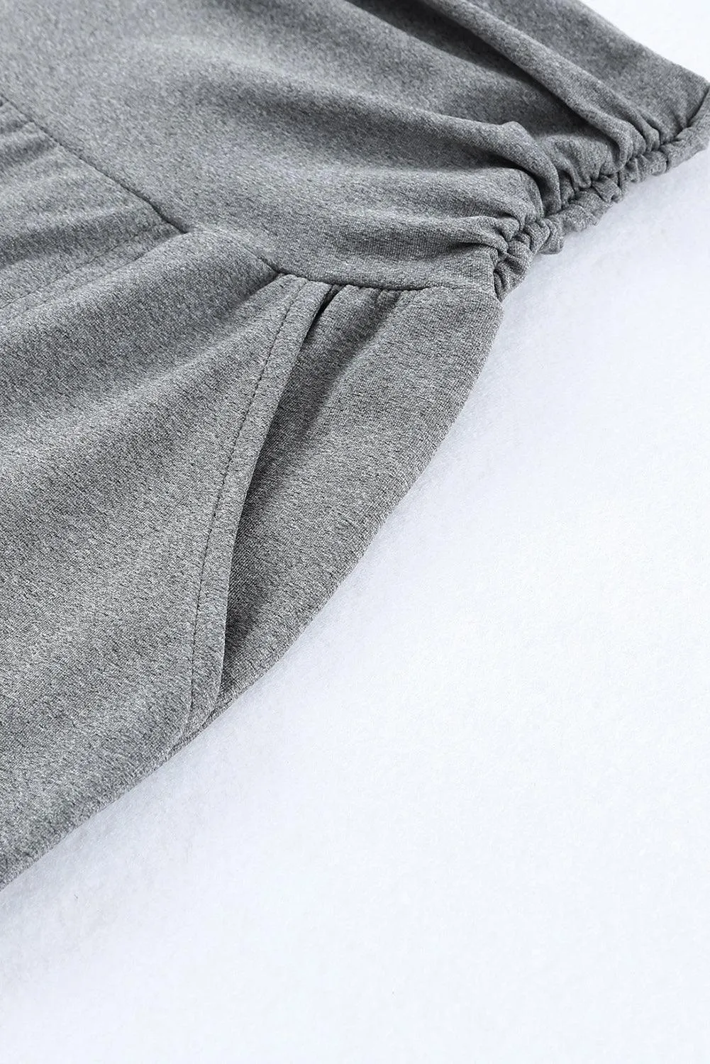 Contented Wide Waistband High Waist Joggers