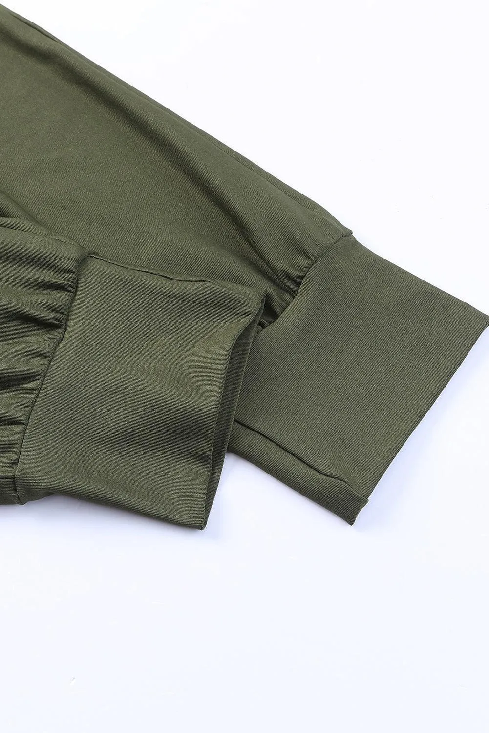 Contented Wide Waistband High Waist Joggers