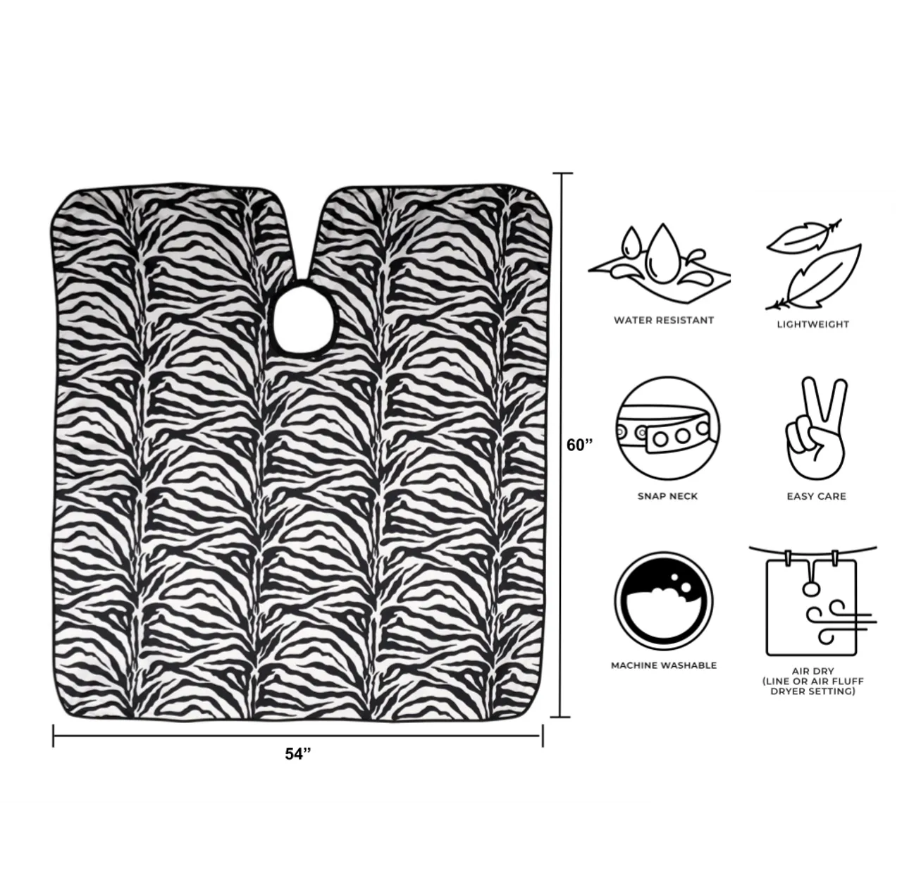 Cricket Locks Haircutting Cape Zebra
