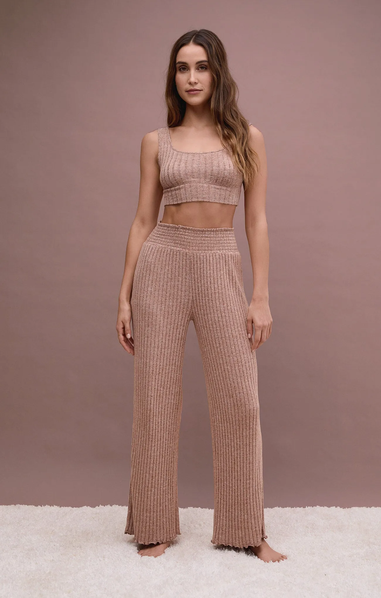 Dawn Mocked Rib Pant