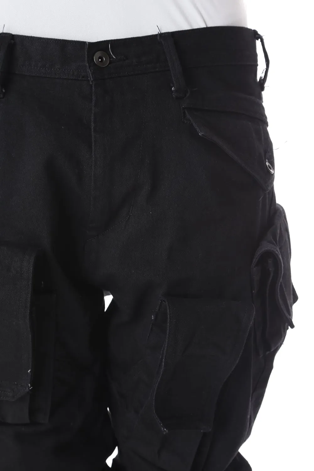 Denim Cargo pants
