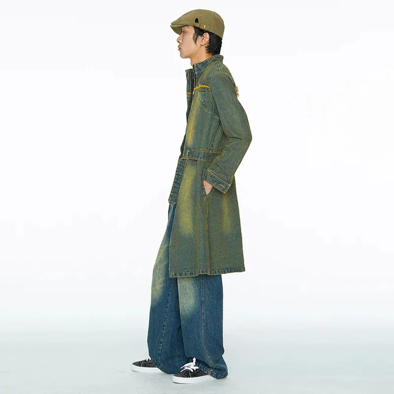 Denim Trench Coat