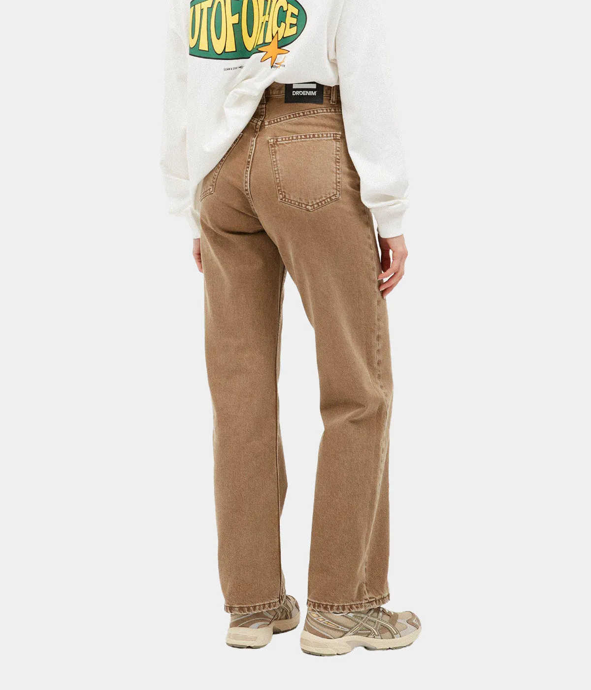 DR DENIM ECHO 2010108 JEANS DONNA WASHED BRINDLE