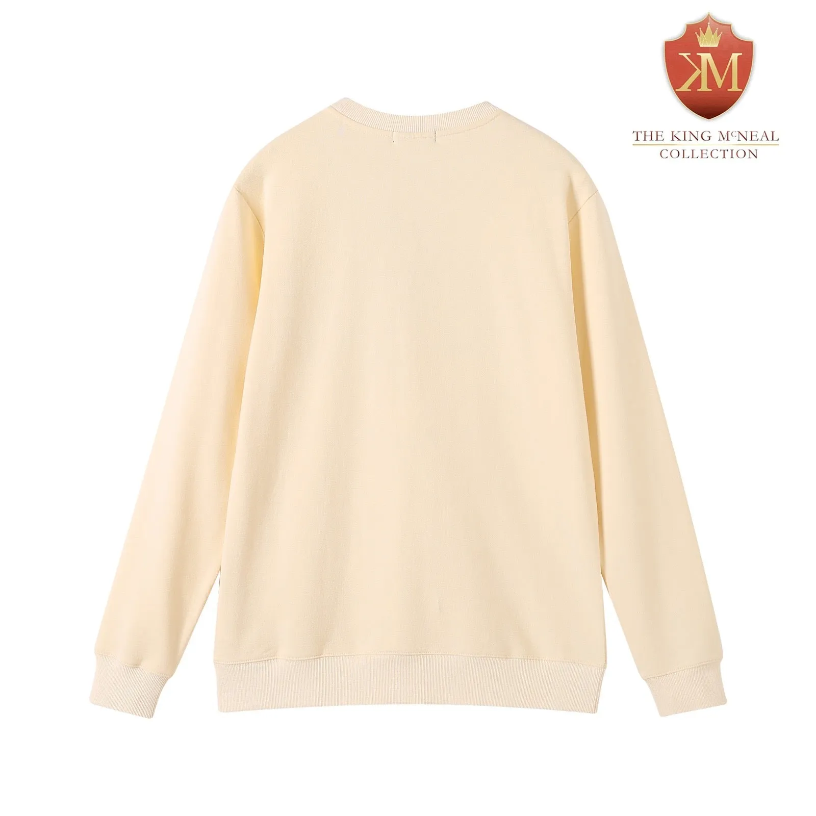 DST 1913 Crimson & Cream Crest Pocket Chenille Crewneck