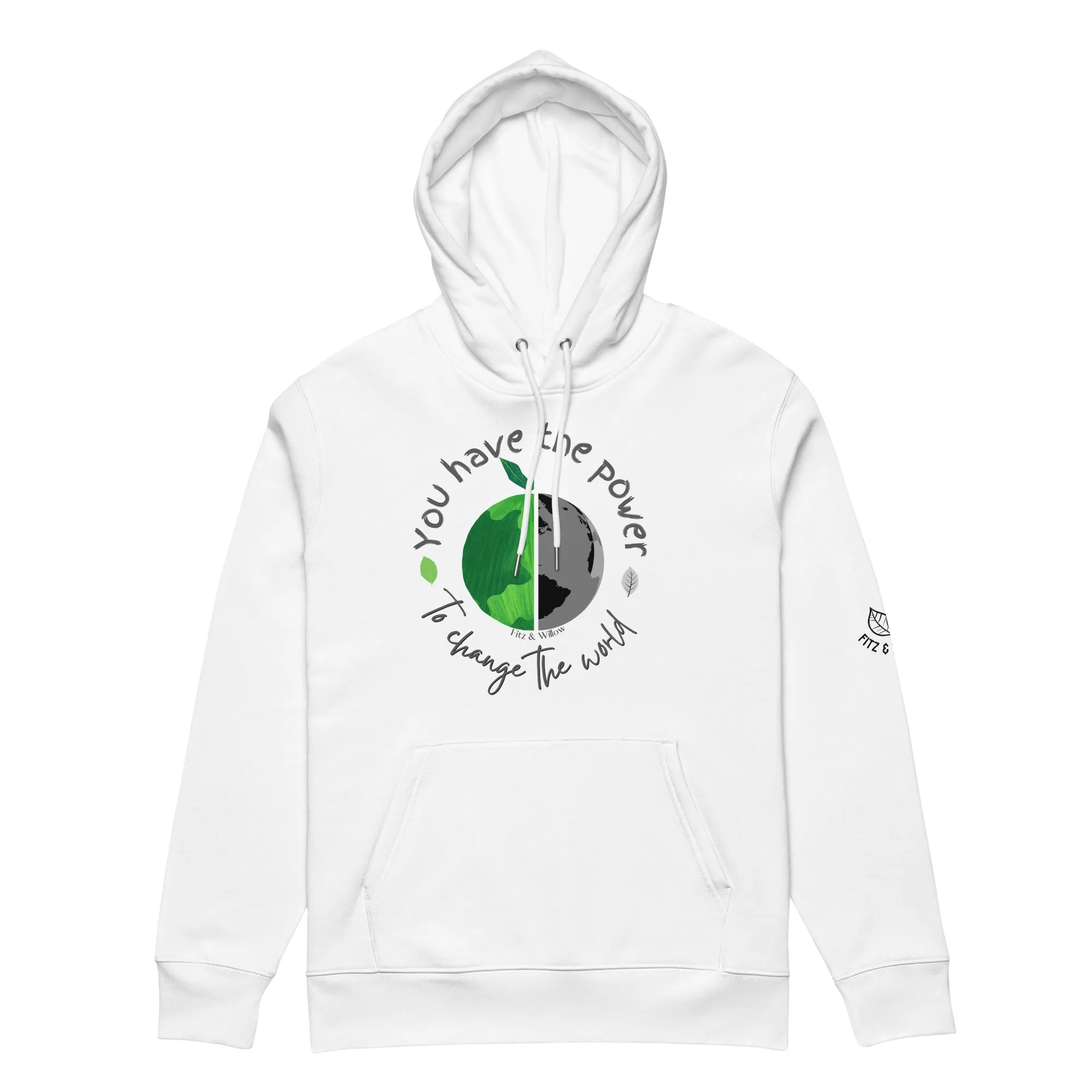 Earth Power, eco hoodie