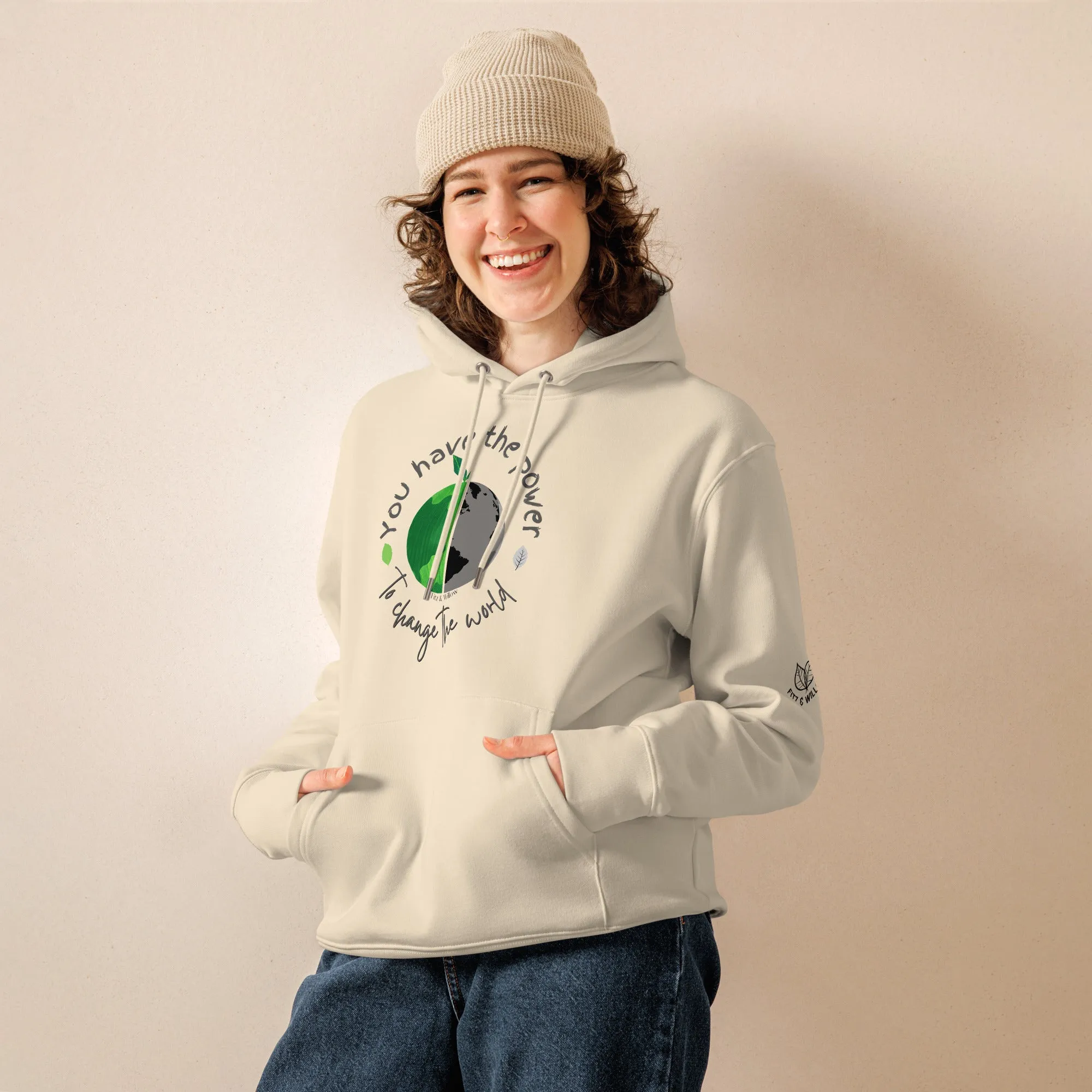 Earth Power, eco hoodie