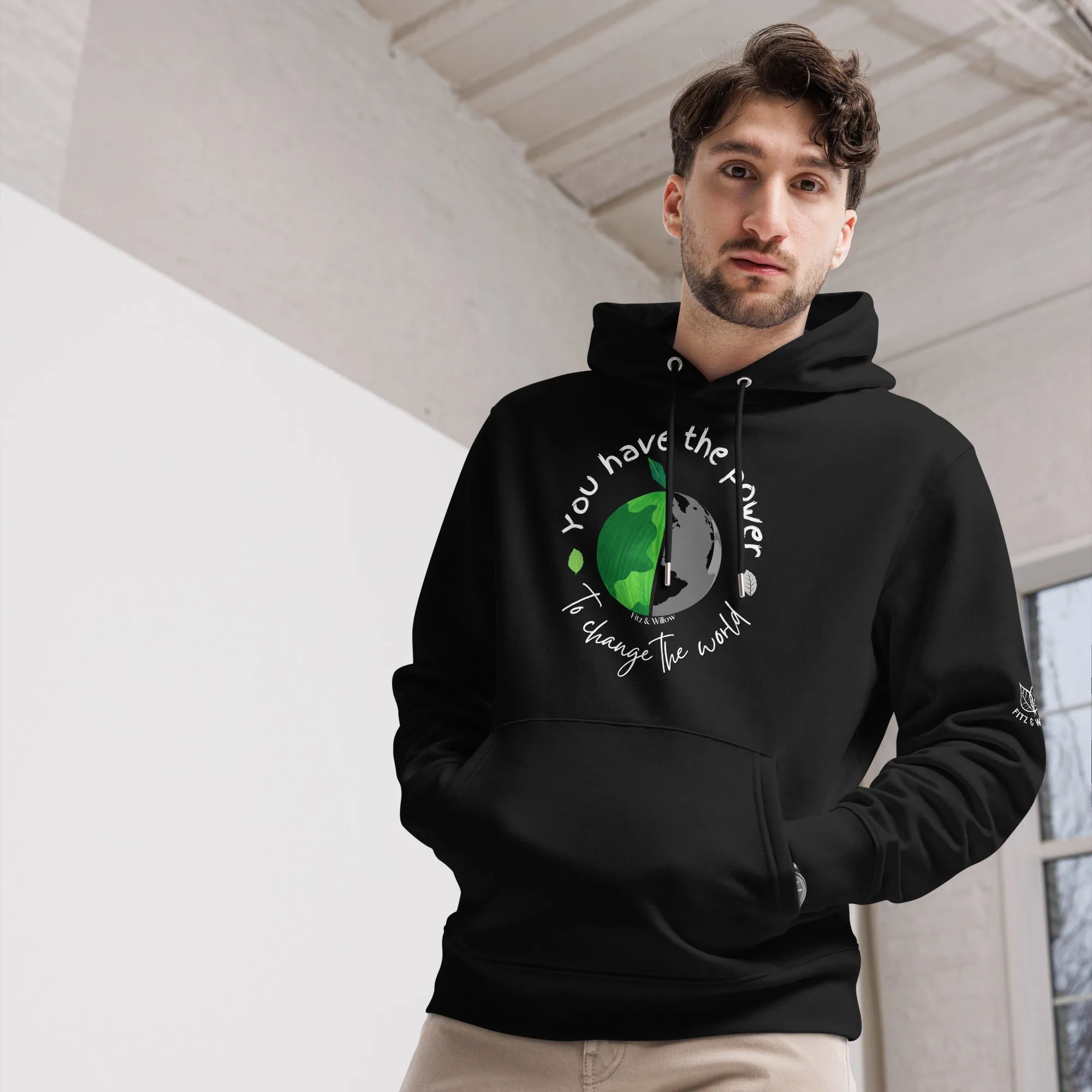Earth Power, eco hoodie