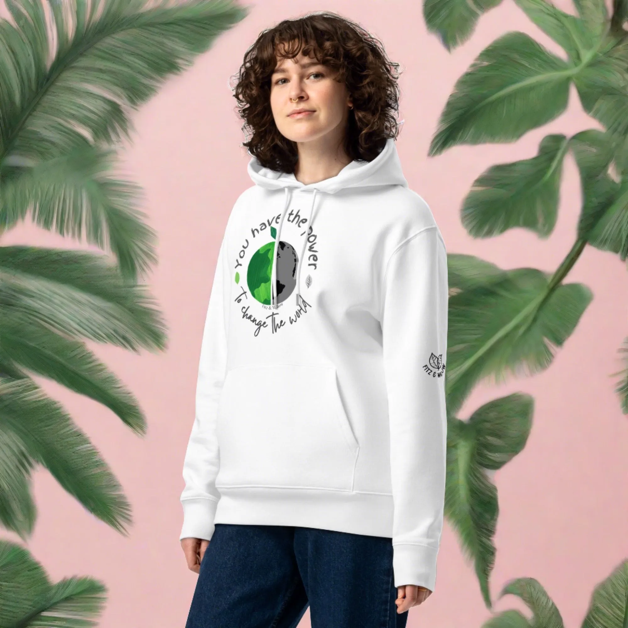 Earth Power, eco hoodie