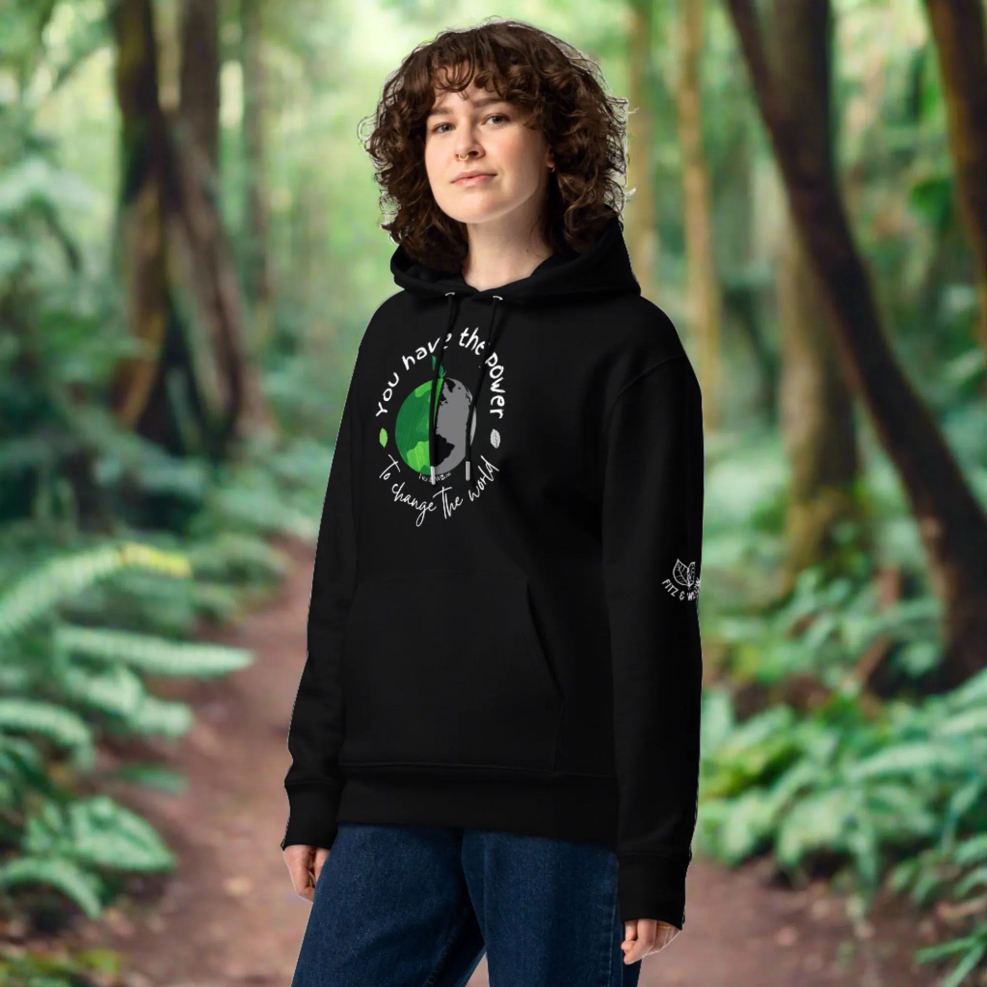 Earth Power, eco hoodie
