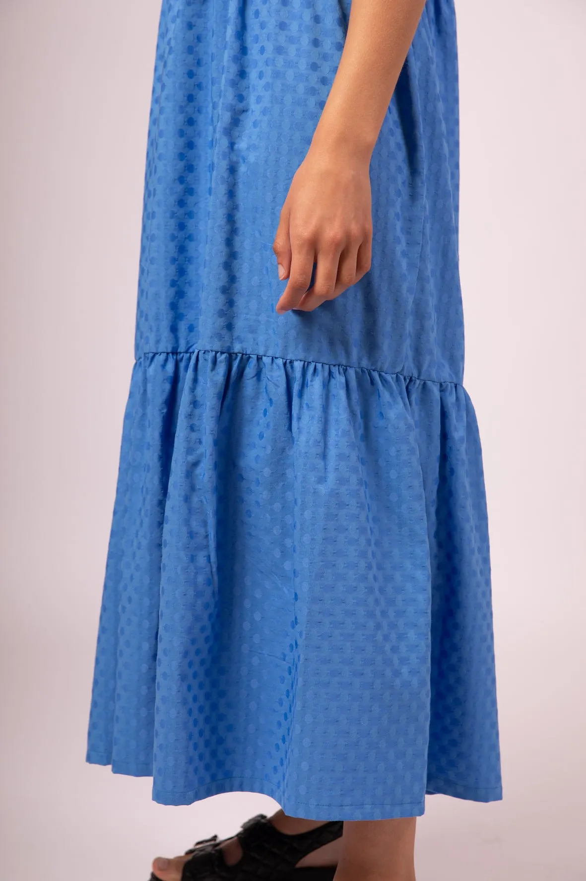 FREYA MAXI DRESS BLUE