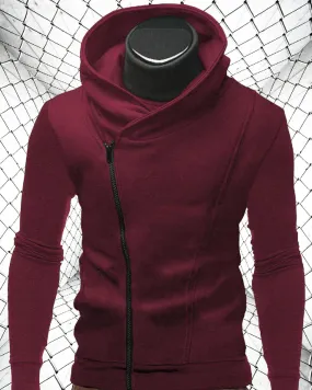 Full Sleeve Assassin Maroon Men Casual Jacket