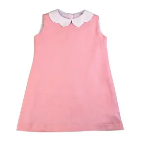Funtasia Too Pink Linen A-Line Dress