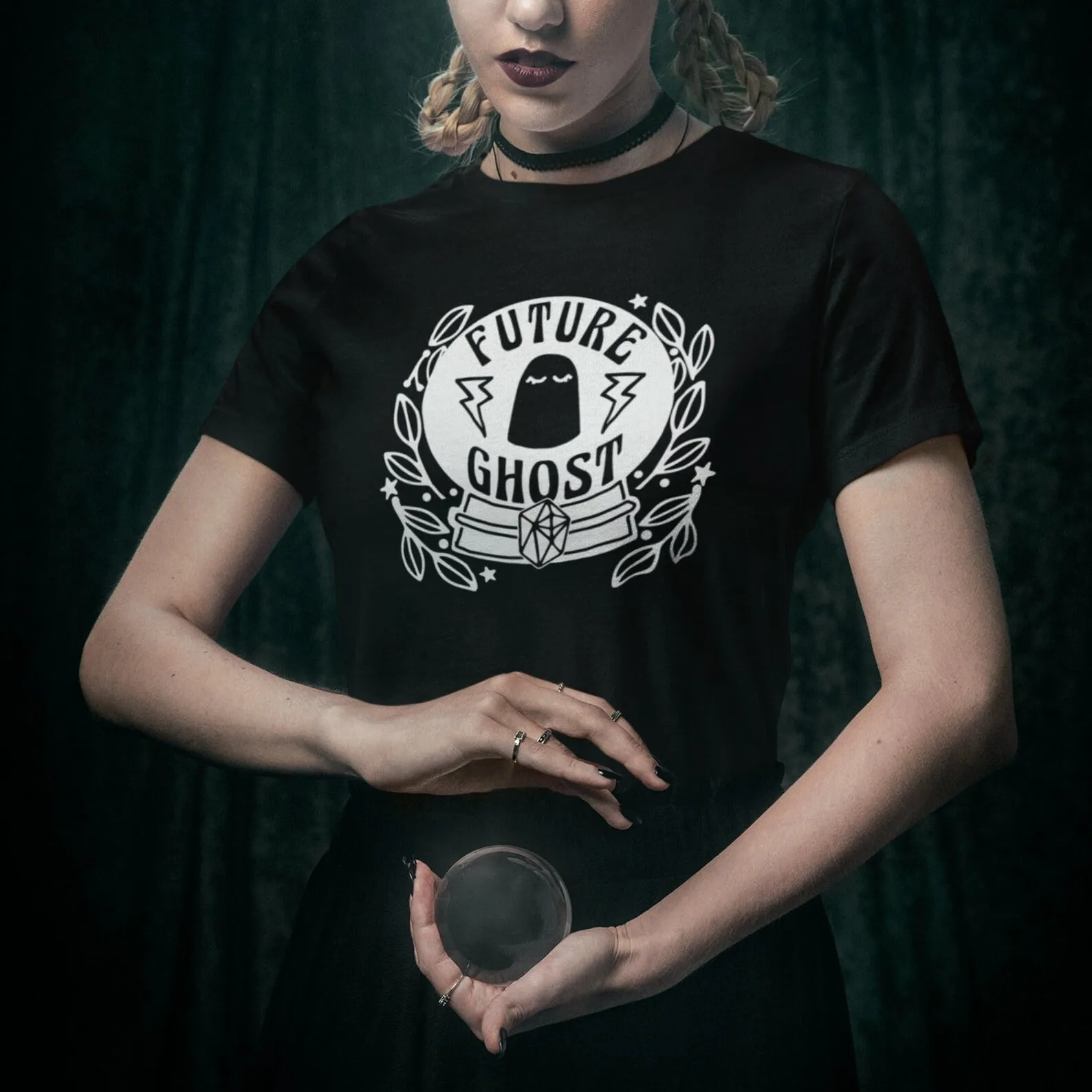 Future Ghost Graphic T-Shirt