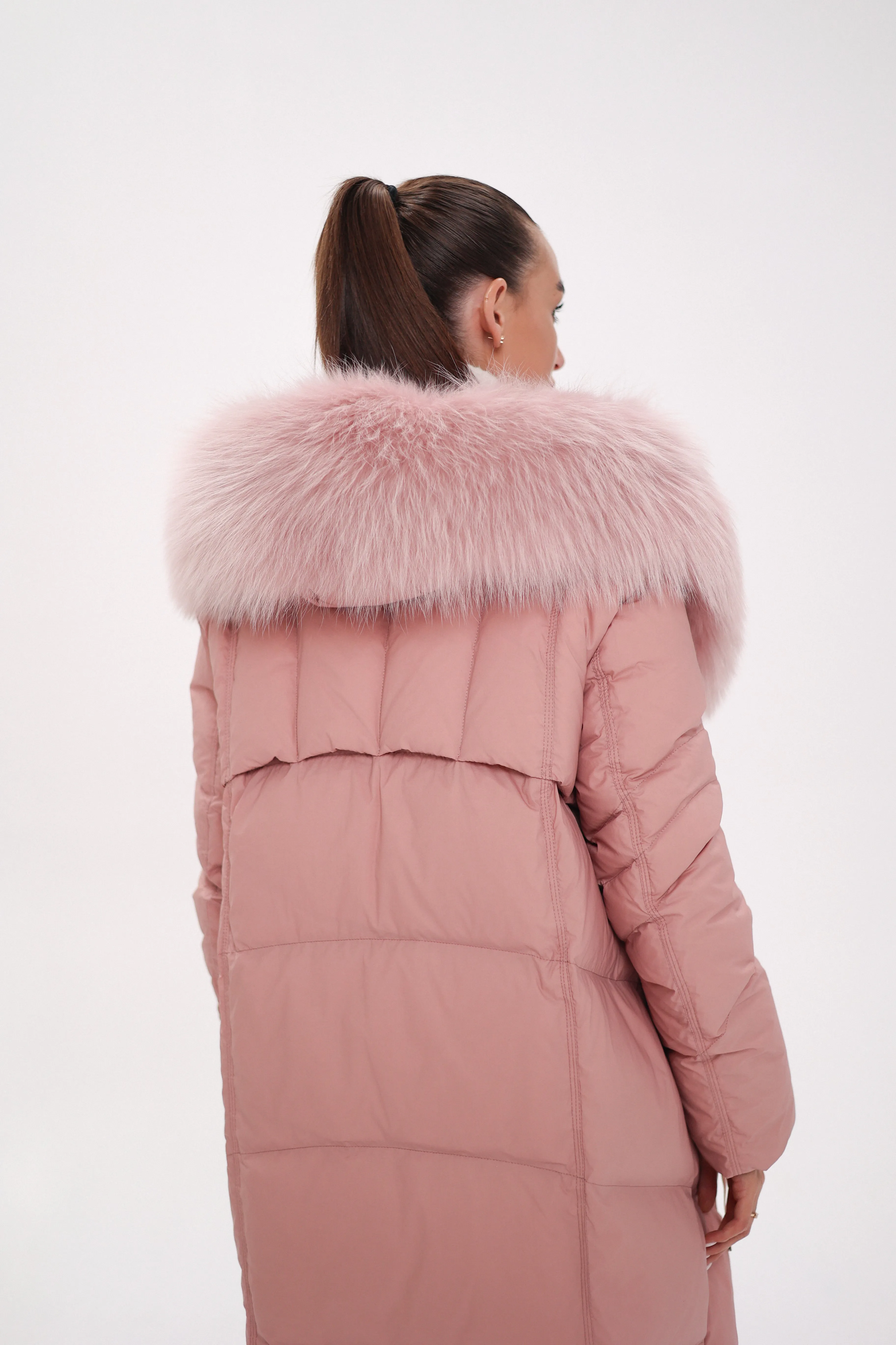 Genuine Fox Down Coat