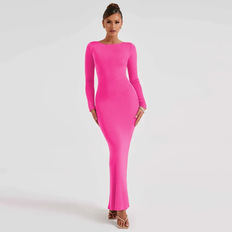 Gina Backless Maxi Dress