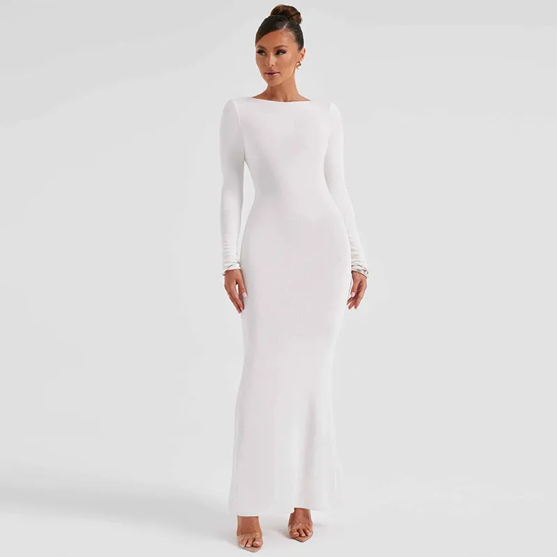 Gina Backless Maxi Dress