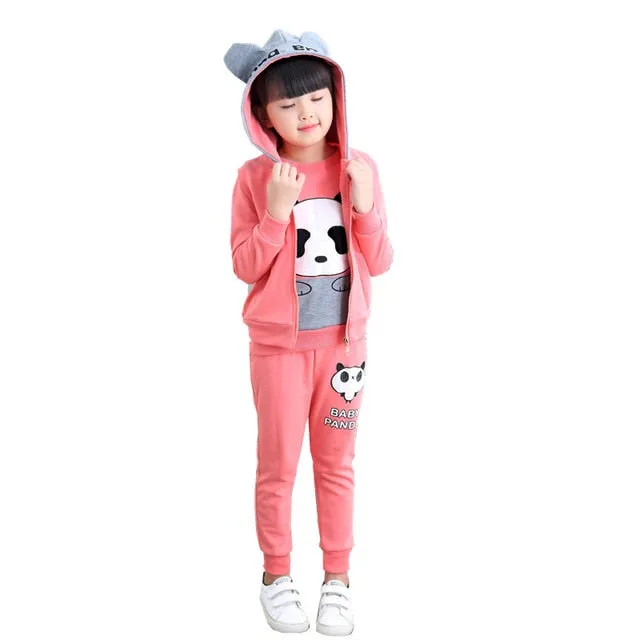 Girl Autumn  Panda Clothing <br/>Panda Kid