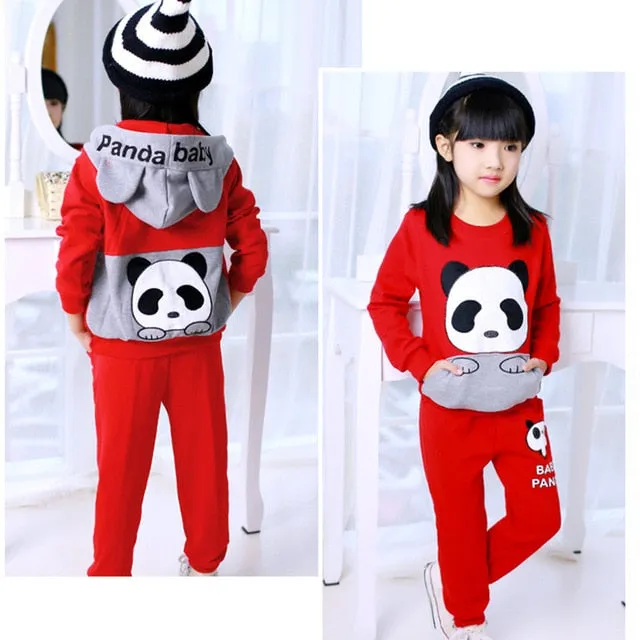 Girl Autumn  Panda Clothing <br/>Panda Kid