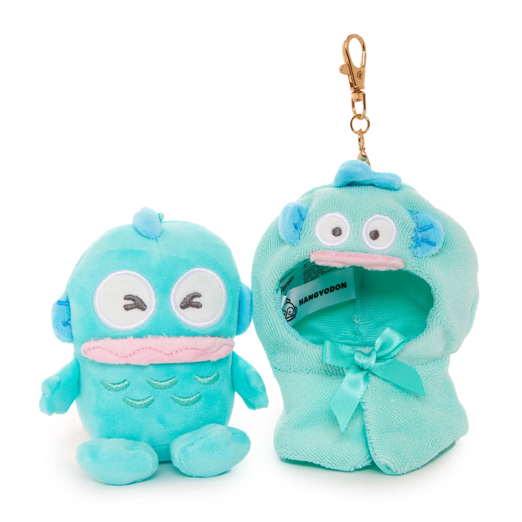 Hangyodon Plush Mascot Keychain (Frightened Series)