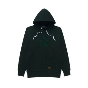Hoodie NEUE CROWN FOREST GREEN
