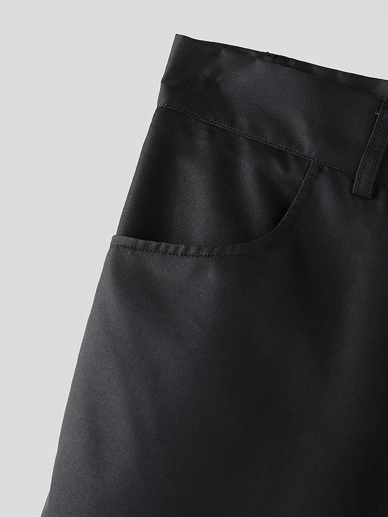 INCERUN Fashion Mens Zipper Street Hippie Loose Wide Leg Trousers Holiday Casual Culotte Bottoms Palazzo Long Pants