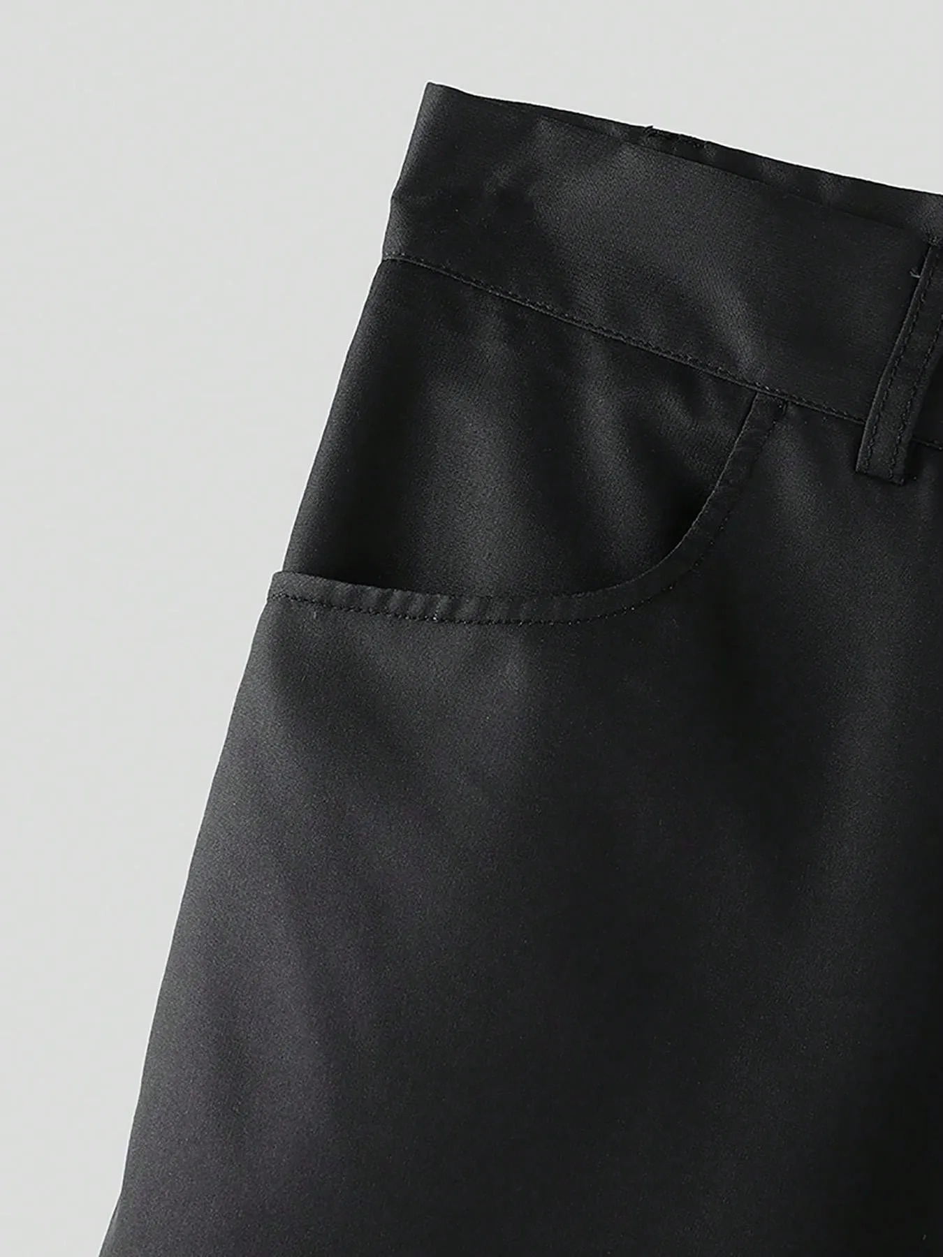 INCERUN Fashion Mens Zipper Street Hippie Loose Wide Leg Trousers Holiday Casual Culotte Bottoms Palazzo Long Pants
