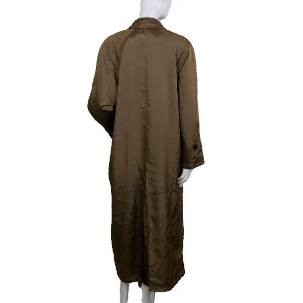 Jones New York Long Trench Coat Gold SKU 000126