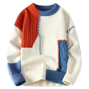 Jules & Jade™ | Patchwork Knit Jumper
