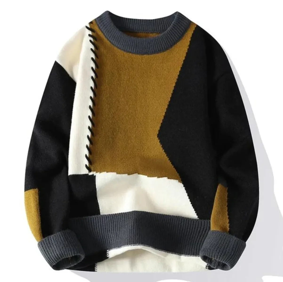 Jules & Jade™ | Patchwork Knit Jumper