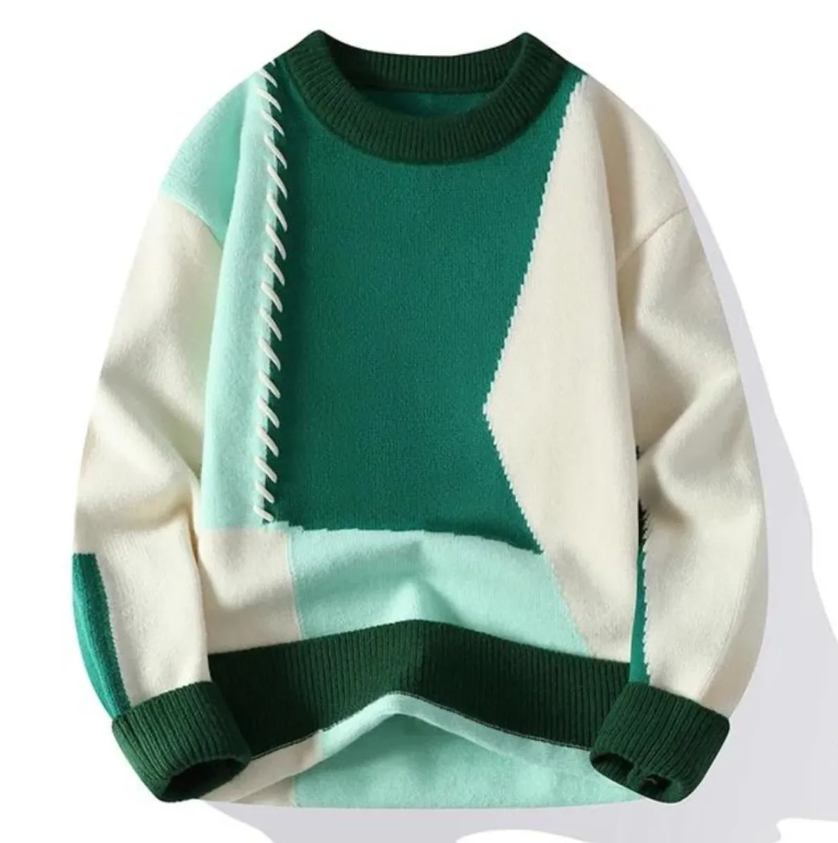 Jules & Jade™ | Patchwork Knit Jumper