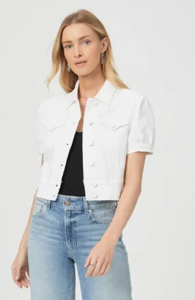 Kendra Jacket in Crisp White