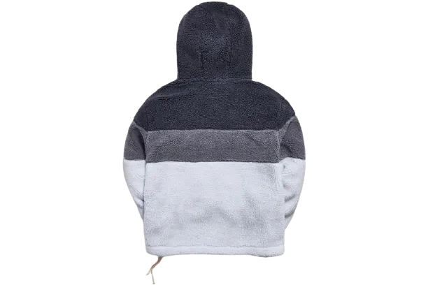 Kith "Sherpa Double Pocket" Hoodie Pearl Blue