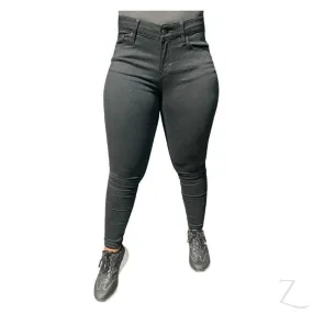 Ladies Super Stretchy Strong Skinny Denim Jeans | Plain | "Roo"