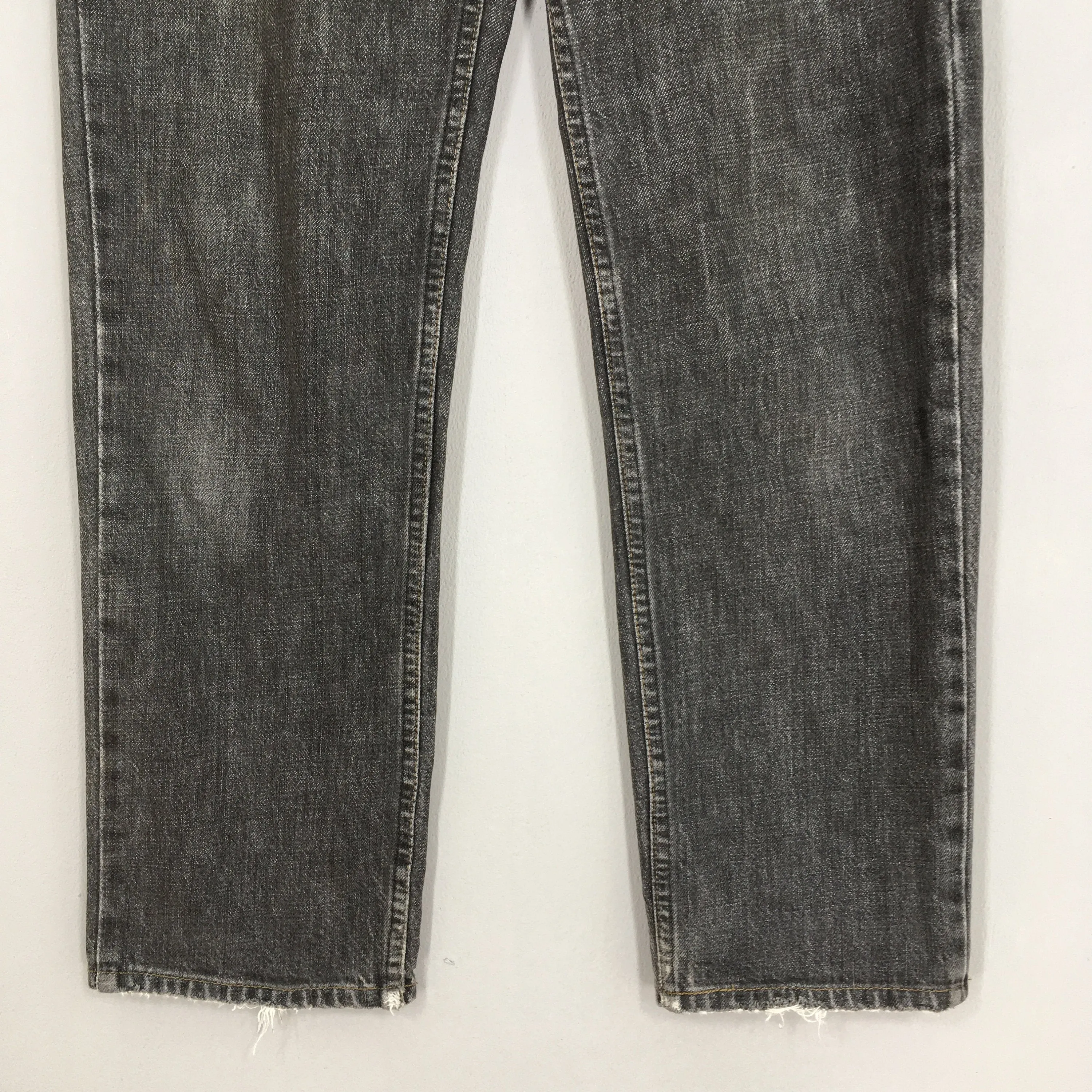Levi's 503 Black Faded High Waisted Jeans Size 29x28.5