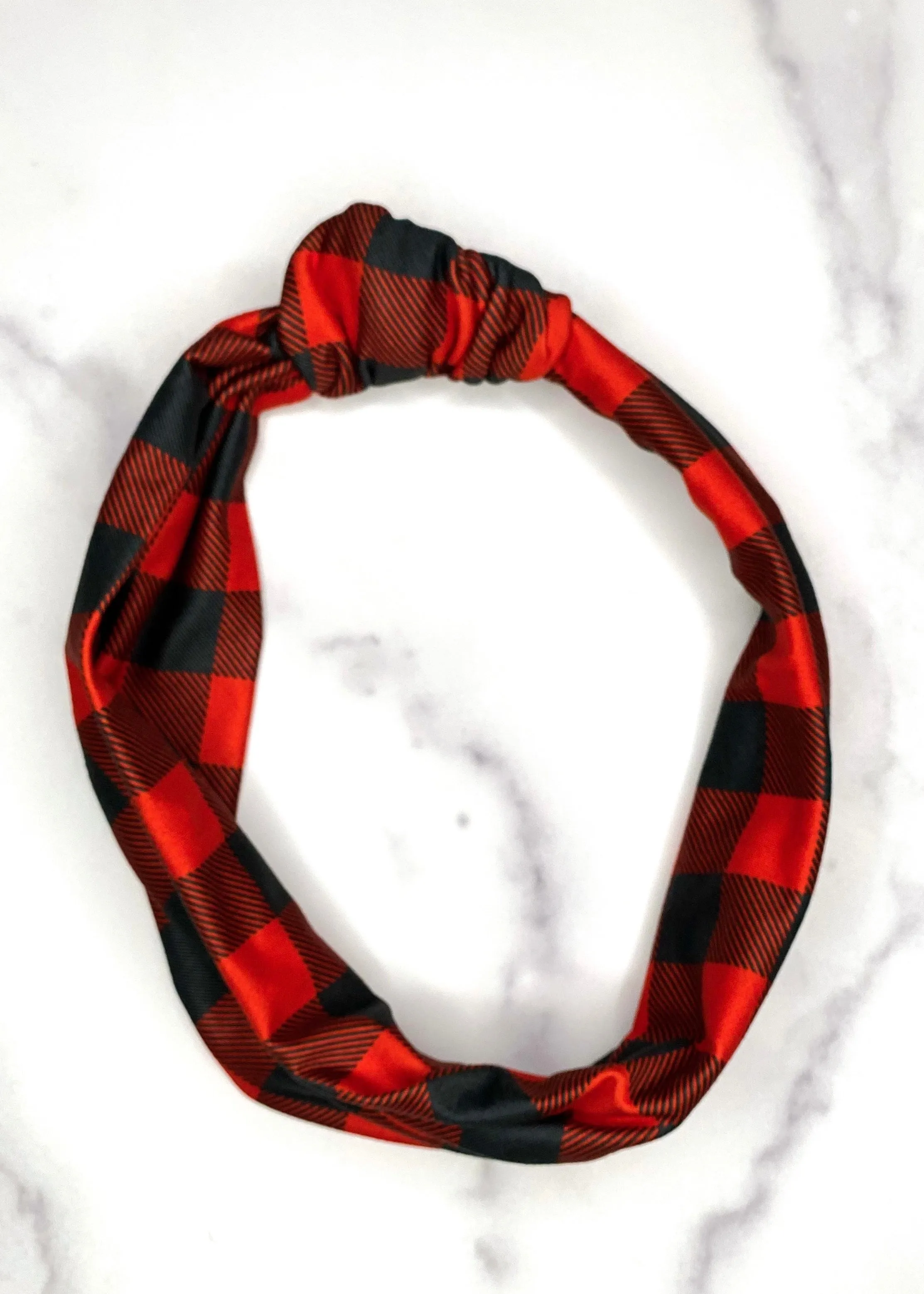 Lumberjack Top Knot Headband
