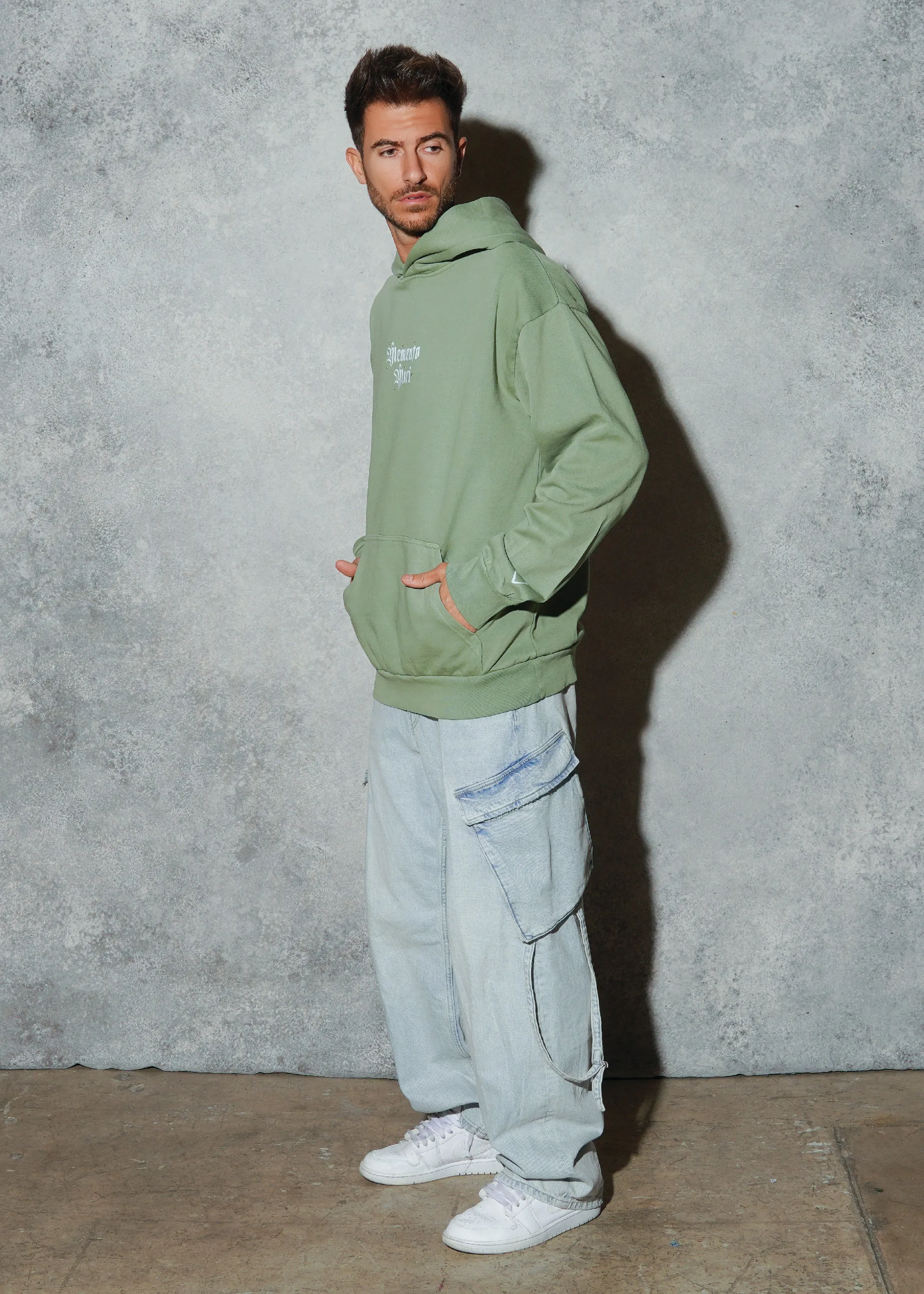 MEMENTO MORI Men Heavyweight Hoodie