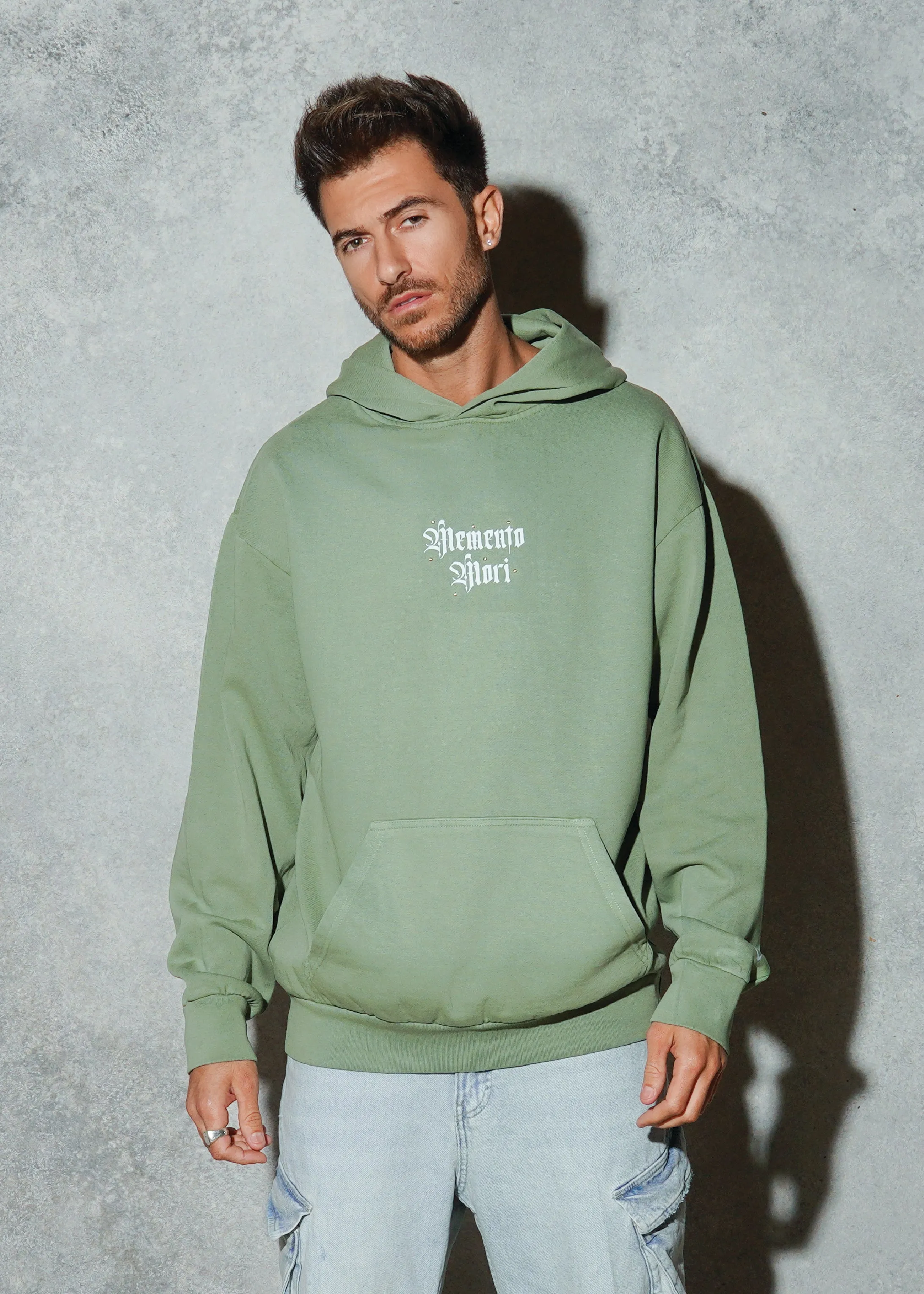 MEMENTO MORI Men Heavyweight Hoodie